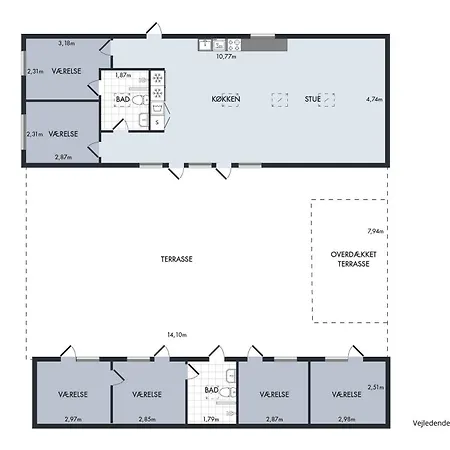 Feriehus Unique And Modern In Marielyst *